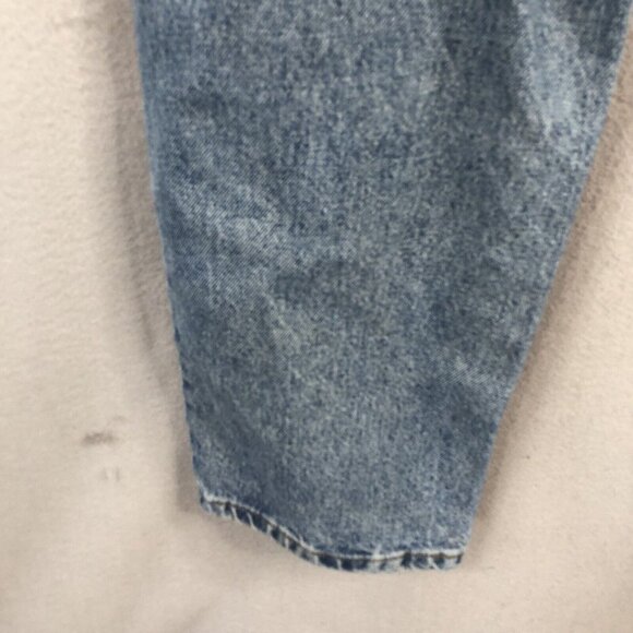Vintage Structure Jeans Mens 36L Blue Denim Loose Baggy Y2K  Straight 90s Skater - Picture 16 of 16